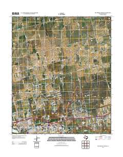 Big Spring North 2012 topographic map thumbnail