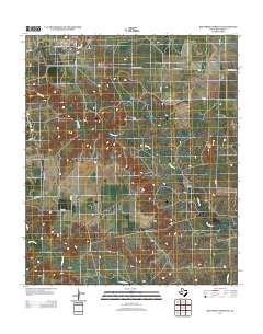Big Spring North NE 2012 topographic map thumbnail