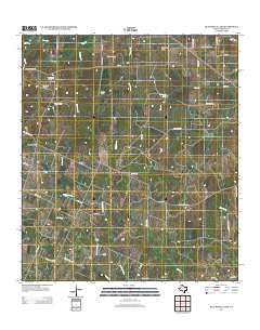 Blackwell Lake 2013 topographic map thumbnail