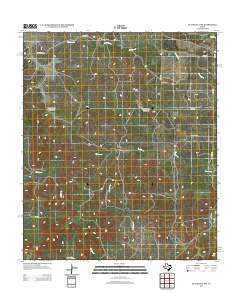 Blackwell SW 2012 topographic map thumbnail