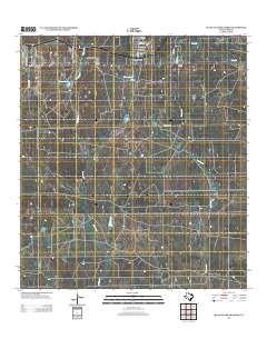 Blancas Creek North 2013 topographic map thumbnail