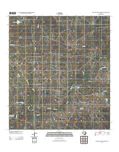 Blancas Creek South 2013 topographic map thumbnail