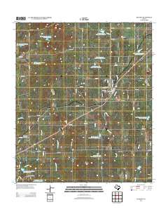 Blanket 2012 topographic map thumbnail