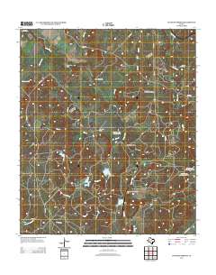 Blanket Springs 2012 topographic map thumbnail