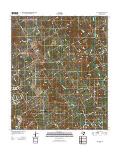 Blanton 2012 topographic map thumbnail