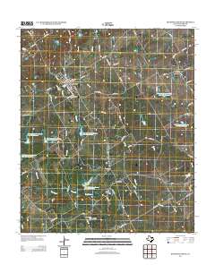Blooming Grove 2012 topographic map thumbnail