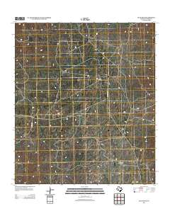 Blue Hills 2012 topographic map thumbnail