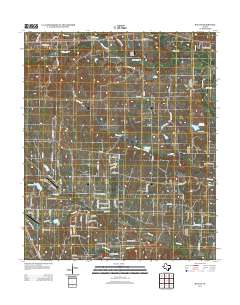 Bluett 2013 topographic map thumbnail