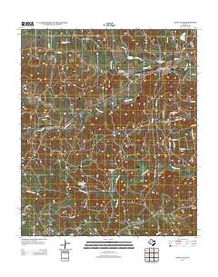Bluff Dale 2012 topographic map thumbnail