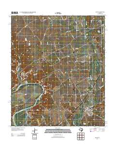 Blum 2012 topographic map thumbnail