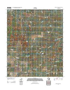 Bobcat Bluff 2012 topographic map thumbnail
