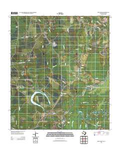 Bon Wier 2012 topographic map thumbnail