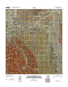 Bone Spring 2012 topographic map thumbnail