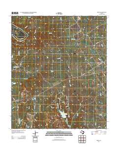 Bono 2013 topographic map thumbnail