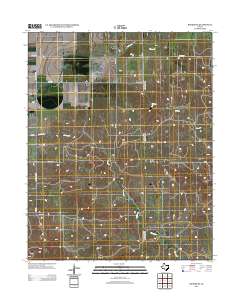 Booker SE 2012 topographic map thumbnail