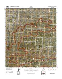 Bootleg Canyon 2012 topographic map thumbnail