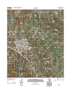 Bowie 2013 topographic map thumbnail
