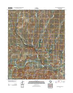Boys Ranch West 2012 topographic map thumbnail