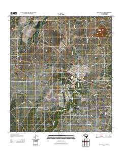 Brackettville 2013 topographic map thumbnail