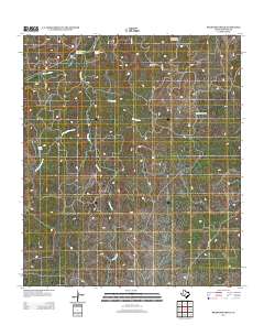 Bradford Creek 2012 topographic map thumbnail
