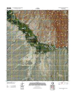 Bramlett Ranch 2012 topographic map thumbnail
