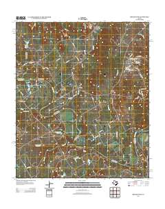 Brazos Point 2013 topographic map thumbnail