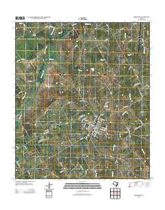 Bremond 2013 topographic map thumbnail