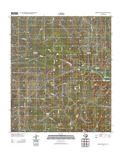 Brewer Hollow 2012 topographic map thumbnail
