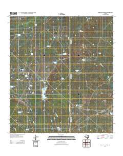 Briscoe Ranch 2013 topographic map thumbnail