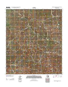 Brokeleg Mountain 2012 topographic map thumbnail