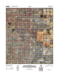 Bronco 2012 topographic map thumbnail