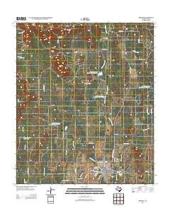 Bronte 2013 topographic map thumbnail