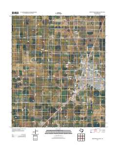 Brownfield West 2012 topographic map thumbnail