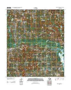 Brownsboro 2013 topographic map thumbnail