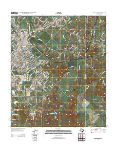 Brownwood 2013 topographic map thumbnail