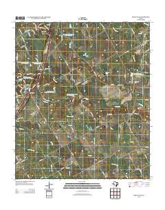 Bruceville 2012 topographic map thumbnail