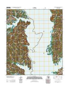 Brushy Creek 2013 topographic map thumbnail