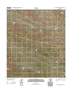 Buckhorn Draw East 2012 topographic map thumbnail