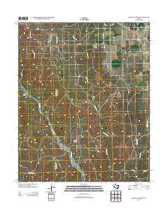 Buffalo Arroyo 2012 topographic map thumbnail