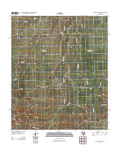 Buffalo Draw 2012 topographic map thumbnail