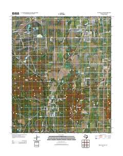 Buffalo Gap 2012 topographic map thumbnail