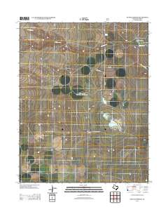 Buffalo Springs 2012 topographic map thumbnail