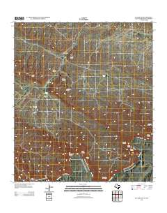 Bullis Gap 2013 topographic map thumbnail