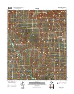 Bunker Hill 2012 topographic map thumbnail