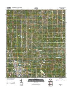 Burnet 2012 topographic map thumbnail