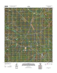 Burns Ranch 2013 topographic map thumbnail