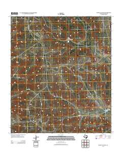 Burnt Canyon 2012 topographic map thumbnail