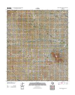 Burnt Spring Hills 2012 topographic map thumbnail