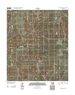 Burr Oak Creek 2012 topographic map thumbnail