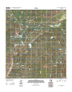 Caballos Creek 2013 topographic map thumbnail